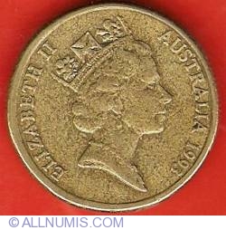Image #2 of 1 Dolar 1993 - Grija pentru Pamant