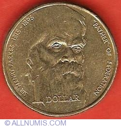 Image #1 of 1 Dolar 1996 - Sir Henri Parkes