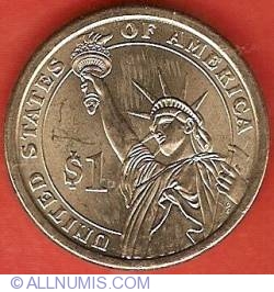 Image #2 of 1 Dollar 2007 D - Thomas Jefferson
