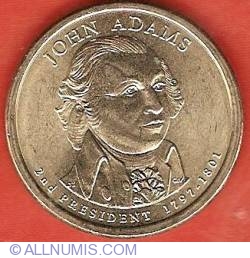 1 Dollar 2007 P - John Adams
