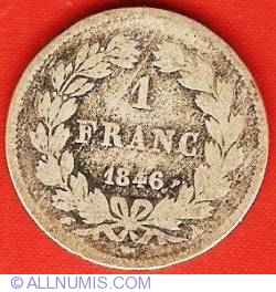 Image #2 of 1 Franc 1846 A