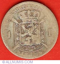 Image #2 of 1 Franc 1886 (Dutch)