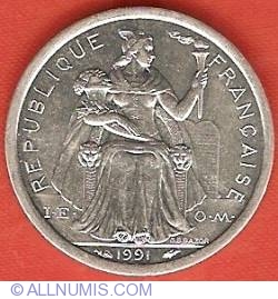 Image #1 of 1 Franc 1991