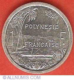 Image #2 of 1 Franc 1991