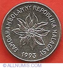 Image #2 of 1 Franc 1993