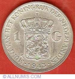 Image #2 of 1 Gulden 1943