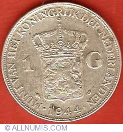 Image #2 of 1 Gulden 1944