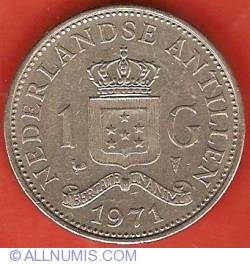Image #2 of 1 Gulden 1971