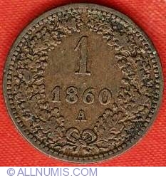 1 Kreuzer 1860 A