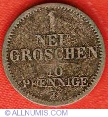 Image #2 of 1 Neu-groschen (10 Pfennig) 1856 F