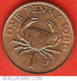 Image #2 of 1 Penny 1986