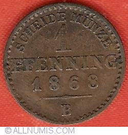 Image #2 of 1 Pfennig 1868 B