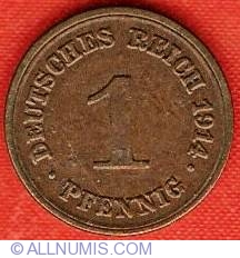 1 Pfennig 1914 E