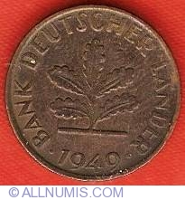 1 Pfennig 1949 G