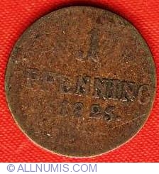 1 Pfenning 1825
