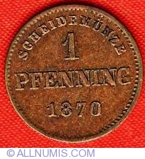 Image #2 of 1 Pfenning 1870