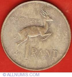 Image #2 of 1 Rand 1967 - Afrikaans legend