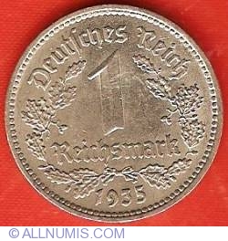 Image #1 of 1 Reichsmark 1935 A