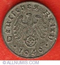 Image #2 of 1 Reichspfennig 1940 B