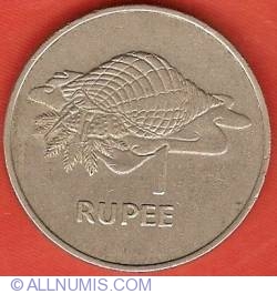 Image #2 of 1 Rupee 1977
