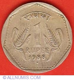 Image #1 of 1 Rupee 1988 (B)