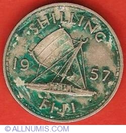 Image #2 of 1 Shilling 1957
