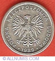 Image #1 of 1 Zloty 1989