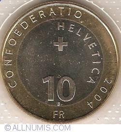 Image #1 of 10 Francs 2004 - Matterhorn