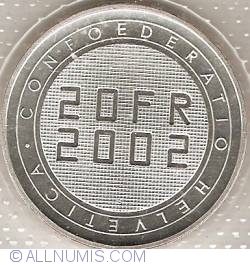 20 Francs 2002 - Expo 02