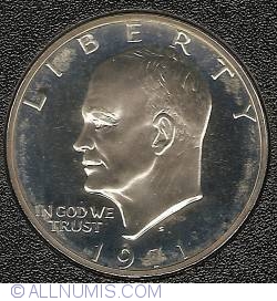 Image #1 of Eisenhower Dollar 1971 S 