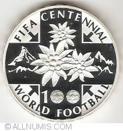 Image #2 of 20 Francs 2004 - Centennial Of Fifa