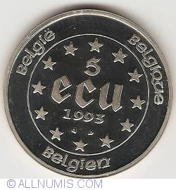 5 Ecu 1993 - Belgian Presidency Of The E.c.