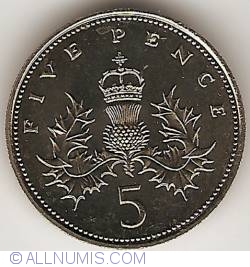5 Pence 1982