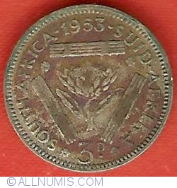 Image #2 of 3 Pence 1953