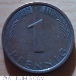 Image #1 of 1 Pfennig 1971 J