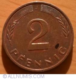 2 Pfennig 1983 J