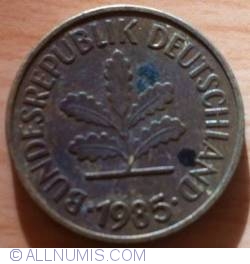 5 Pfennig 1985 G