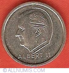 Image #1 of 1 Franc 1996 (Belgique)