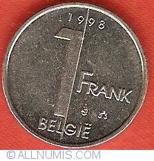 Image #2 of 1 Franc 1998 (België)