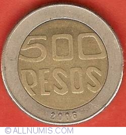 Image #2 of 500 Pesos 2006