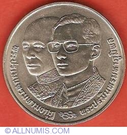 Image #1 of 10 Baht 1992 (BE2535) - King's 64th Birthday
