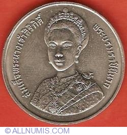 Image #1 of 10 Baht 1992 (BE2535) - Queen's 60th Birthday