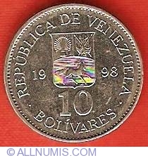 Image #1 of 10 Bolivares 1998
