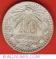 Image #2 of 10 Centavos 1926