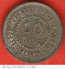 Image #2 of 10 Centimes 1917