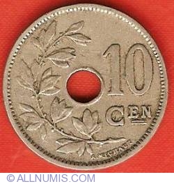 Image #2 of 10 Centimes 1921 (Dutch)