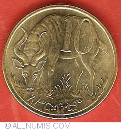 Image #2 of 10 Cents 2008 (EE2000) (፪ ሺ ህ)