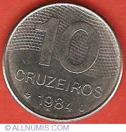 10 Cruzeiros 1984