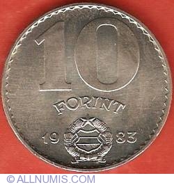 Image #2 of 10 Forint 1983 - FAO