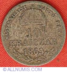 10 Krajczar 1869 KB